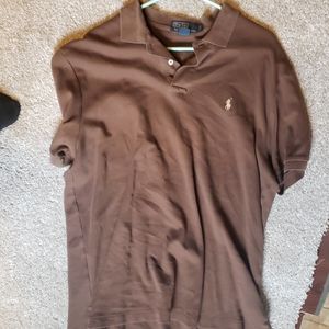 Brown polo